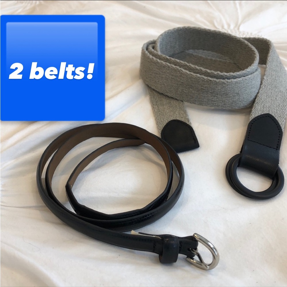 Belts (bundle of 2 belts!)